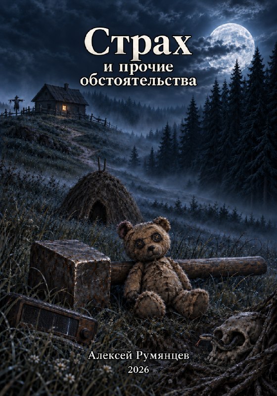 Изображение к публикации: «Страх и прочие обстоятельства» - мой сборник, 18 рассказов.