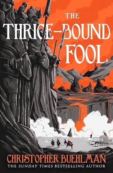 Изображение к публикации: «The Thrice-Bound Fool» Кристофера Бьюлмана - продолжение «Blacktongue», где герои бегут от гильдии с живой книгой…